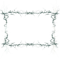 Abstract royal pattern. Ornamental frame. Decorative vintage borders. Vector illustration. 