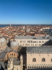 Fototapeta na wymiar view of st mark square in Venice Italy