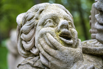 Naklejka premium ancient statue
