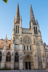 Fototapeta premium Saint-André gothic cathedral in the city of Bordeaux in Gironde