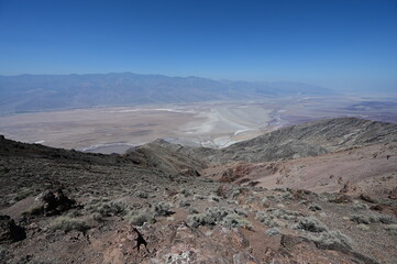 Dante's view which overlooks Death Valley in California. 