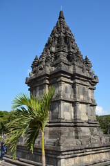 Exploring the temple of Prambanan in Central Java, Indonesia