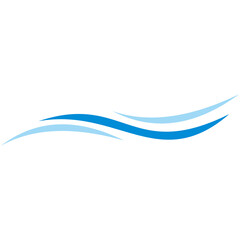 Water wave Logo Template vector illustration design	