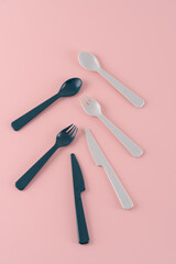 Knife Fork and Spoon Outdoor Camping Picnic Tableware.