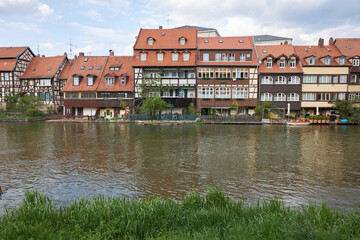 Old Town houses in Bamberg, Germany