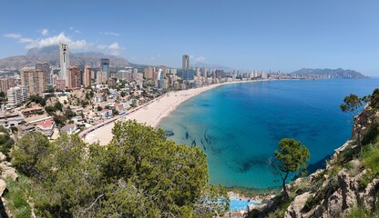 view of the city