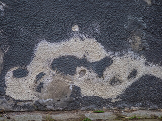 Schäden an der Hauswand  am Altbau