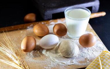 Mother will prepare bakery products for her children