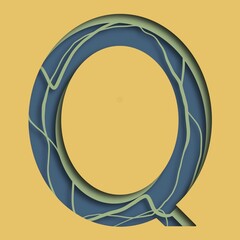 alphabet letter q