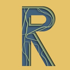 alphabet letter r