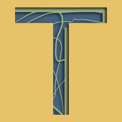 alphabet letter t