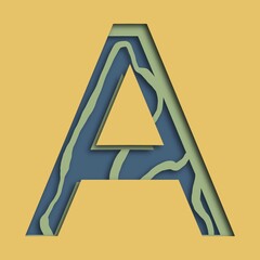 alphabet letter a