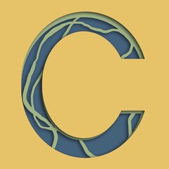 alphabet letter c