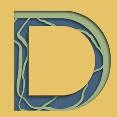 alphabet letter d
