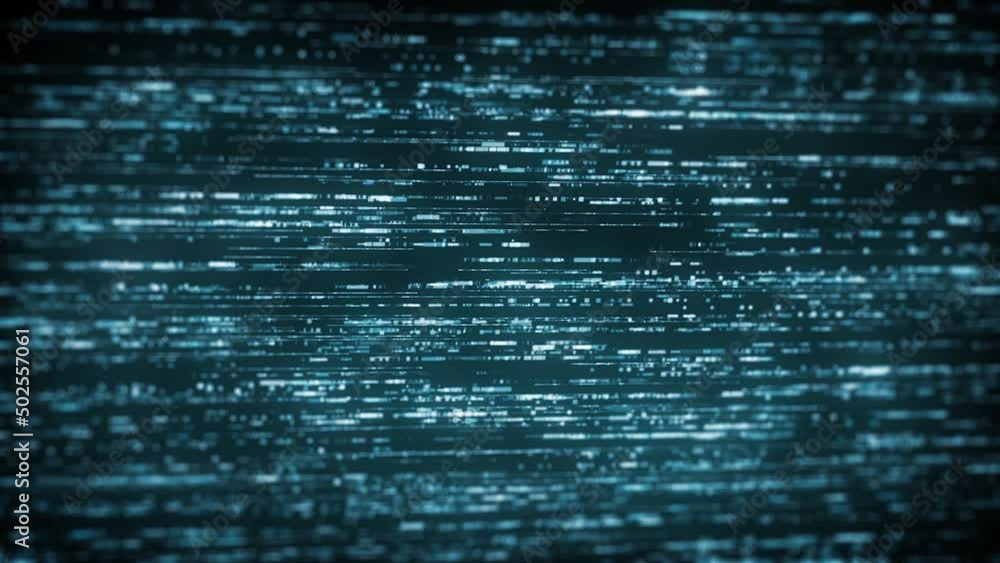 Poster big data digital business hitech background/ 4k animation of an abstract wallpaper big data business
