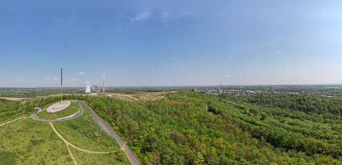 Halde Großes Holz - Route der Industriekultur - Bergkamen 