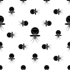 Mosquito Icon Seamless Pattern Y_2110001