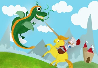 illustration of a dragon