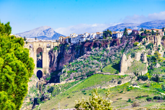 Ronda town, Andalusia in Spain.