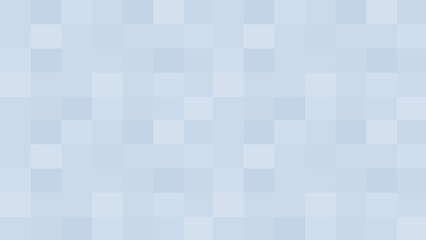 A background for website banners representing digital pixels in a very light gray or blue squares in several hues