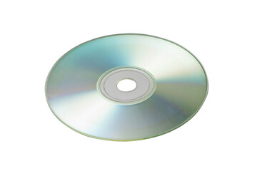 CD isolated on a white background