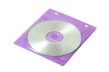 Fototapeta premium CD isolated on a white background