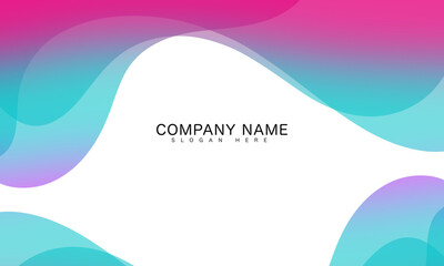 business card template with abstract background, vector abstract, vector illustration