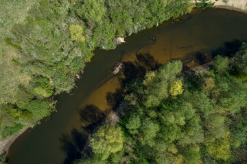 Flusslauf der Ems