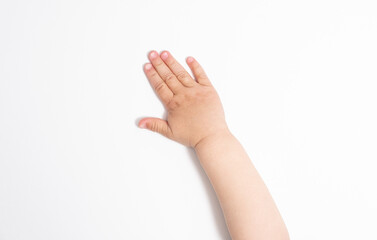 Little hand of a baby