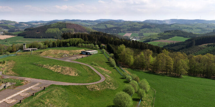 Ehemalige Raketenstellung der Sauerlandkaserne bei Oedingen - Sauerland