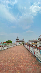 Fototapeta premium Janaki Mandir is a Hindu temple dedicated to Goddess Sita that is located in Janakpur, Nepal