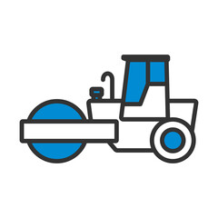Icon Of Road Roller