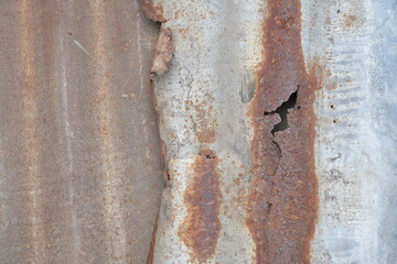 Decayed galvanized sheets