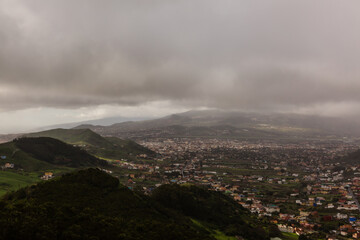 Las Mercedes, Tenerife. View from Mirador De Jardina.