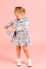 portrait of a little girl