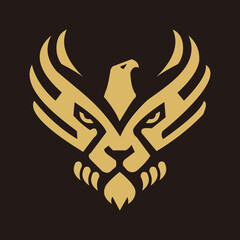 Lion and Eagle Logo Design