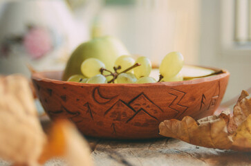 Wooden bowl