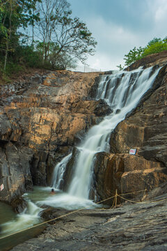 Kanthanparai Waterfalls, Wayanad, Kerala, India. © Alex