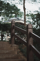 stairs in a park