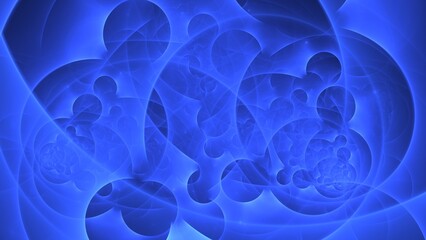 Beautiful abstract background for art projects, cards, business, posters. 3D illustration, computer-generated fractal