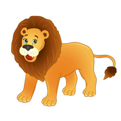  funny African animal. jungle. vector illustration