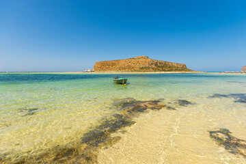 Obraz premium beautiful beaches of Greece - Crete Balos bay