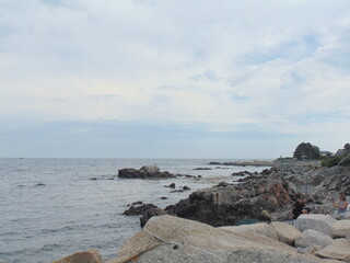 sea and rocks
