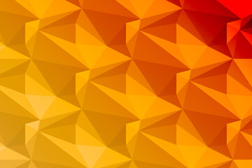 Flat realistic polygonal background design
