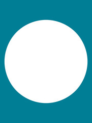circulo blanco y fondo azul marino