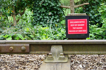 railroad crossing sign