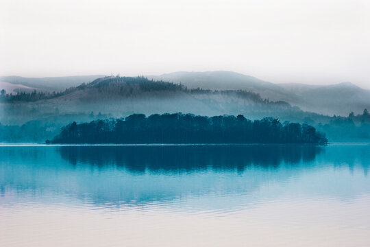 Lake District, Derwent Water at Dawn