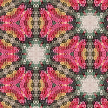 Traditional mystic background design. Arabesque ethnic texture. Geometric stripe ornament cover photo. Turkish fashion for floor tiles and carpet. Repeated pattern design for Moroccan textile print