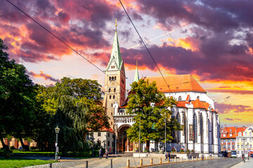 Dom in Augsburg, Bayern, Deutschland 