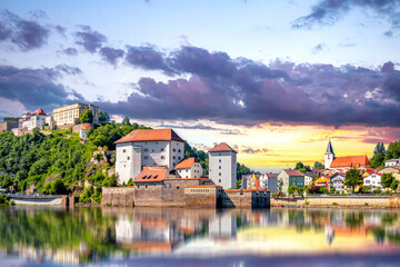 Festung, Passau, Bayern, Deutschland 